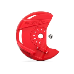 Cubre Disco Delantero Wirtz para Honda Tornado XR 250 Rojo