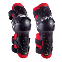 Rodillera Articulable Wirtz Elevate Negro Rojo Talle L/XL