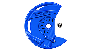 Cubre Disco Delantero Wirtz para Honda Tornado XR 250 Azul
