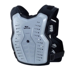 Pechera Elevate Gris/Negro Enduro Motocross MTB Downhill