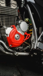 Tapas de Motor de Encendido y Embrague + Cubre Pi�on Wirtz para Honda Tornado XR 250