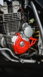 Tapas de Motor de Encendido y Embrague + Cubre Pi�on Wirtz para Honda Tornado XR 250