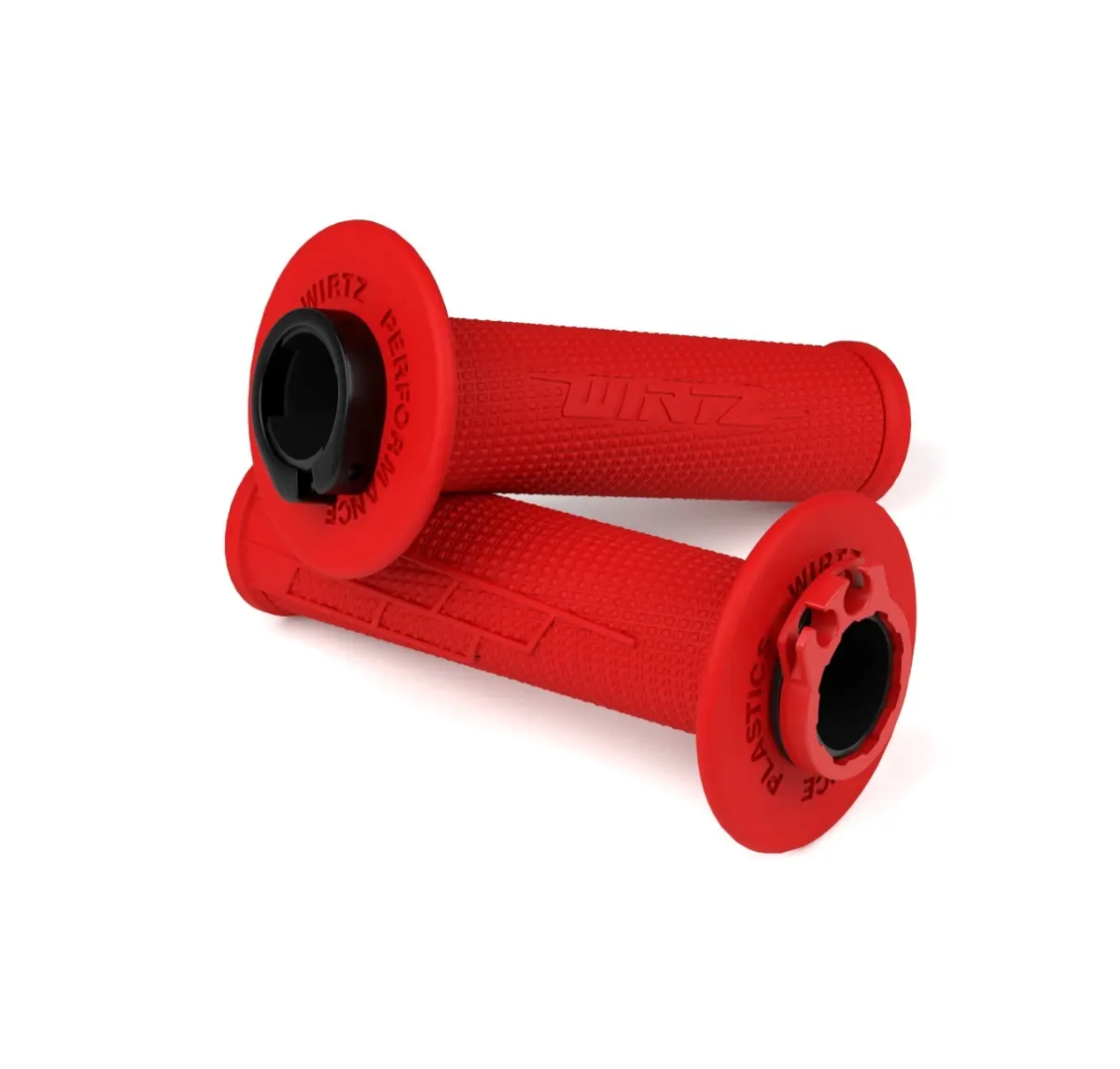 Pu�os Lock On Honda Tornado XR300l CRF 230 Falcon Rojo