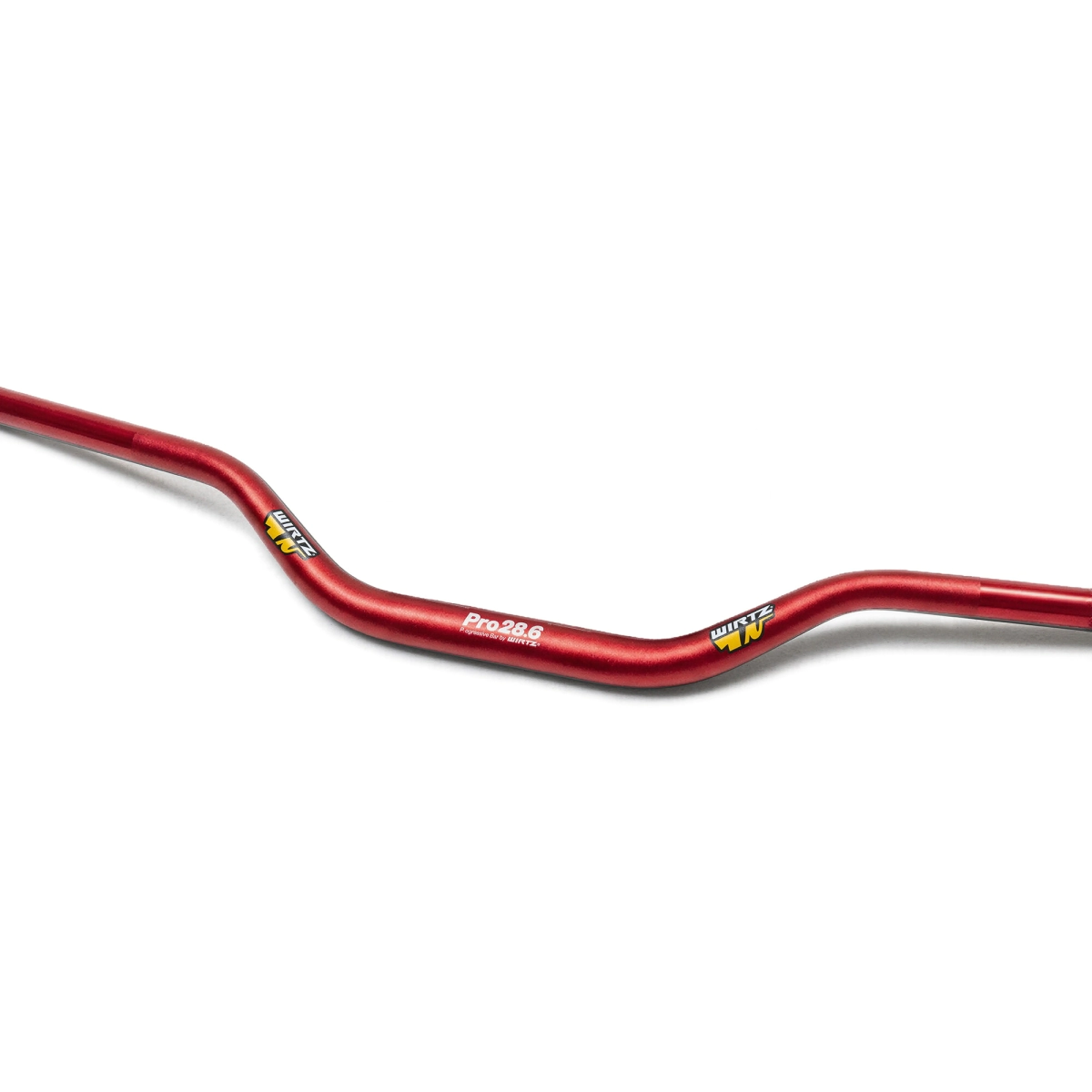 Manubrio WR5 Naked Bajo (�28,6mm Fatbar)  Rojo