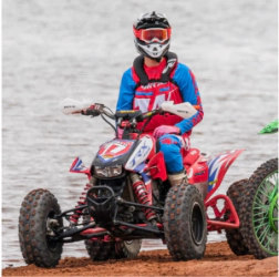 Pu�os ATV Banshee Raptor Warrior Quad Cuatriciclo Negro