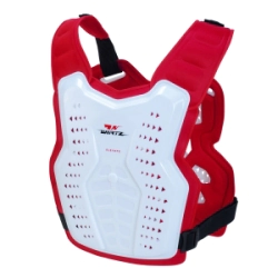 Pechera Elevate Blanco/Rojo Enduro Motocross MTB Downhill